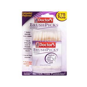 The Doctor's Brush Picks Interdental Toothpicks