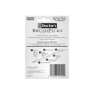 The Doctor's Brush Picks Interdental Toothpicks