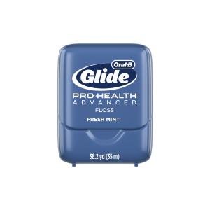 Oral-B Glide Pro Health Advanced Dental Floss, Fresh Mint Flavor, 35m
