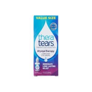 TheraTears Value Size Sterile Lubricant Eye Drops 1 Fl Oz