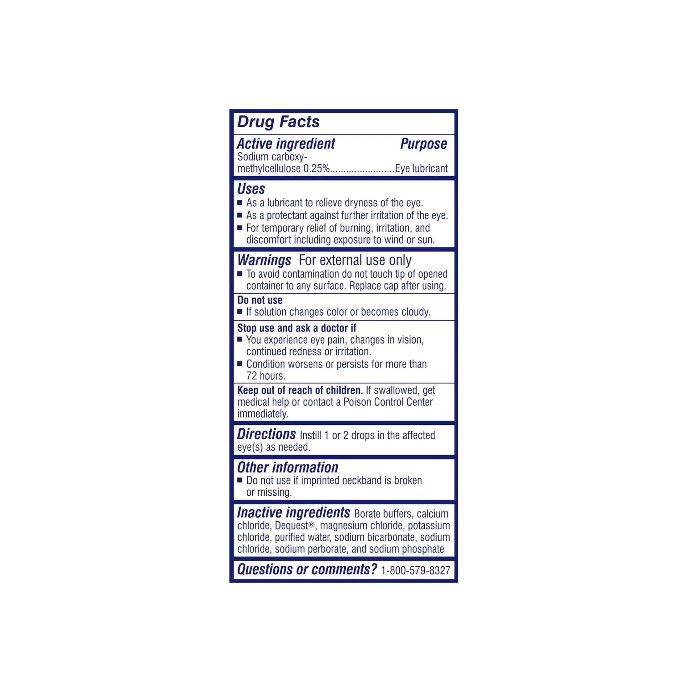 TheraTears Value Size Sterile Lubricant Eye Drops 1 Fl Oz