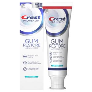 Crest Pro Health Advanced Gum Restore Fluoride Toothpaste, Deep Clean, 3.7 Oz