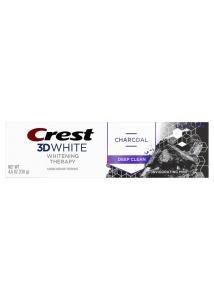 Crest Toothpaste, Anticavity, Fluoride, Invigorating Mint, Deep Clean, Charcoal, Whitening Therapy 4.6 Oz
