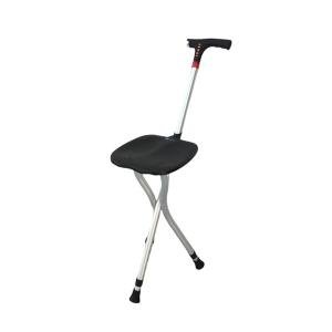 V6co Heavy Duty 5 In 1 Multi Function Seated Cane With Adjustable Height Walking Stick