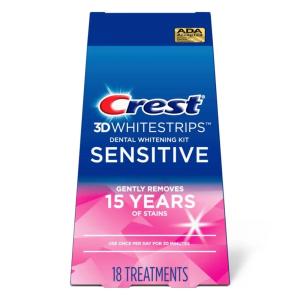 Crest Sensitive At-home Teeth Whitening Kit
