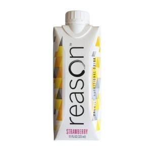 Reason Health Strawberry Premium Nutritional Drink, 11-ounce Carton