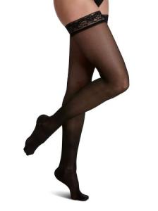 Sigvaris Sheer Fashion Women's Thigh High 15-20 mmHg