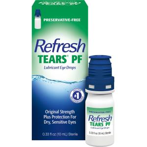 Refresh Tears PF Lubricant Eye Drops, 0.33 Fl Oz