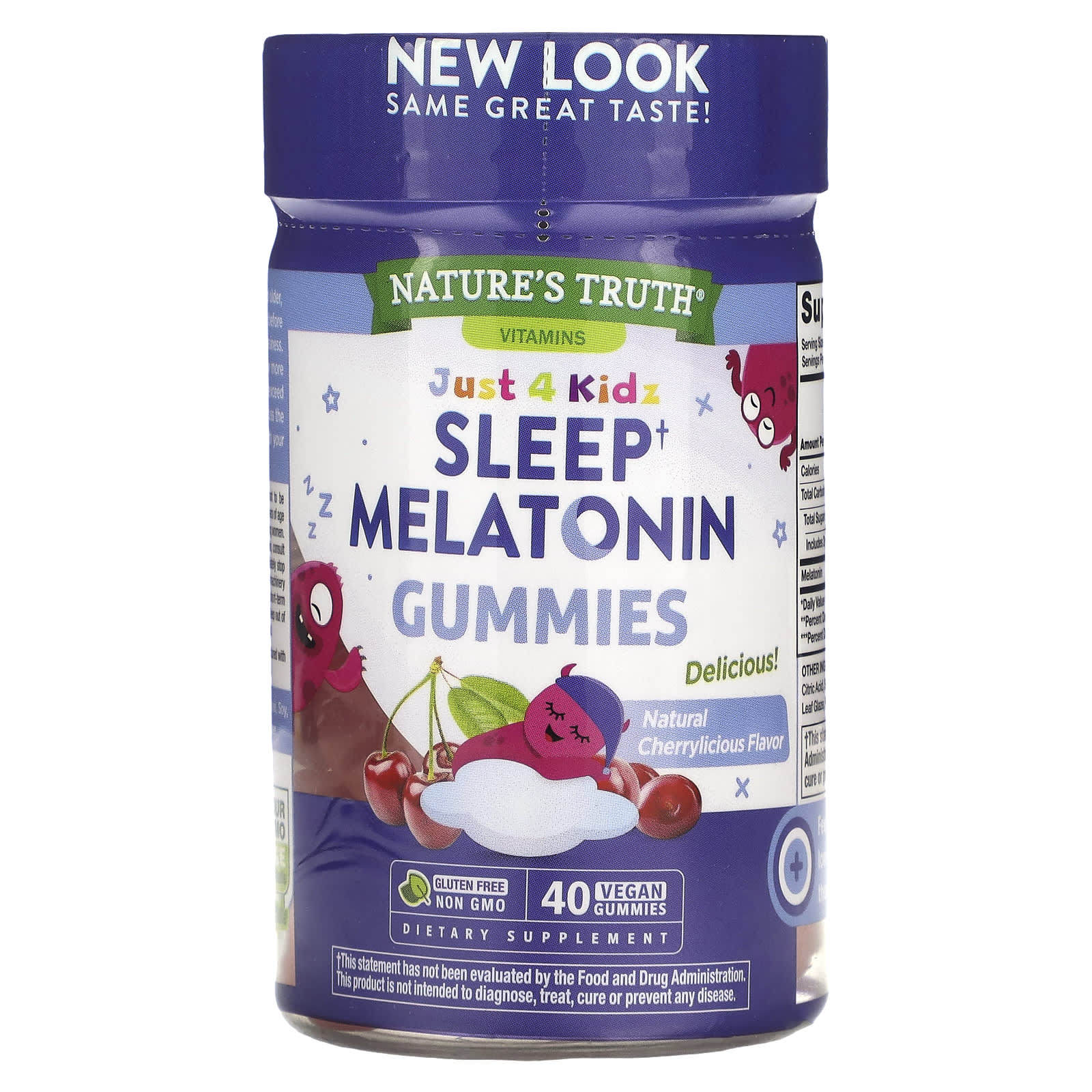 Nature's Truth Just 4 Kidz Sleep Melatonin Gummies