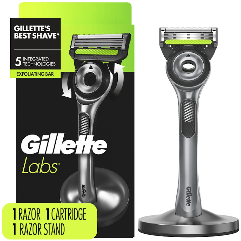 GilletteLabs With Exfoliating Bar Razor For Men