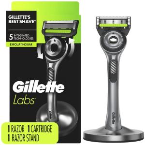 GilletteLabs With Exfoliating Bar Razor For Men