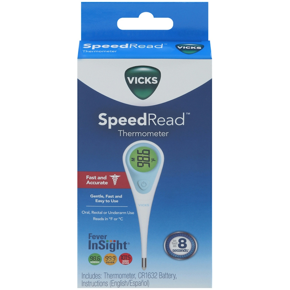 Vicks SpeedRead Digital Thermometer - White