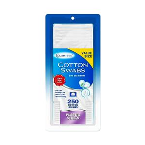 Clarisse Value Size Plastic Sticks Soft And Hygienic Cotton Swabs