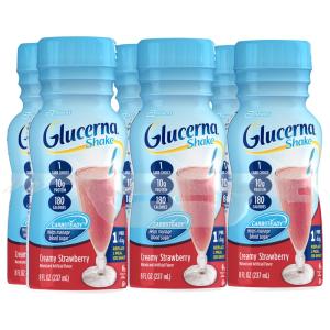 Glucerna Diabetes Nutritional Shake, To Help Manage Blood Sugar, Creamy Strawberry, 8 Fl Oz