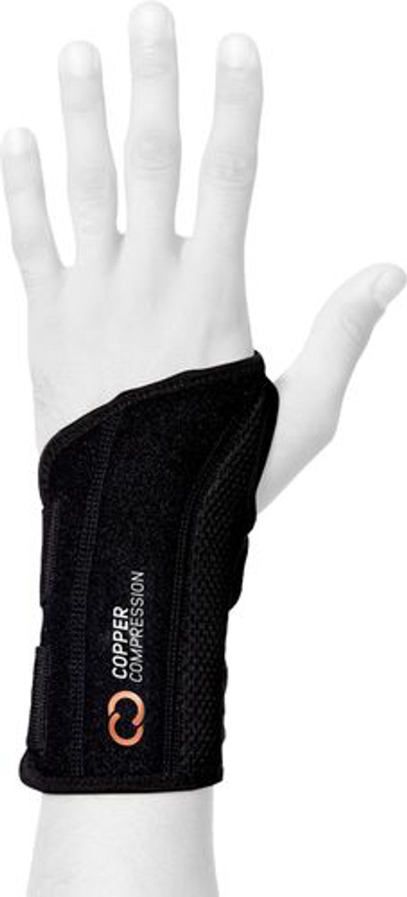 Copper Compression Infused Wrist Brace Left - Large/X-Large - BS4 SKU 6460124