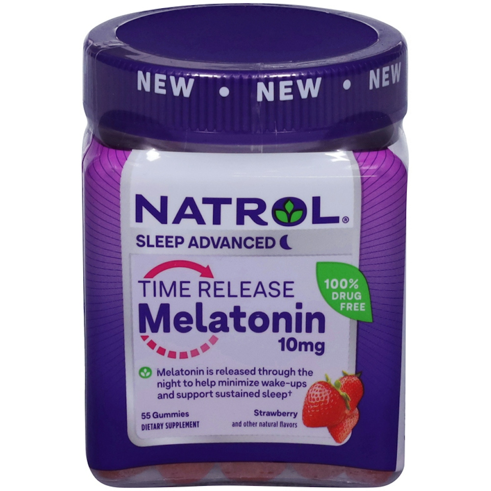 Natrol Melatonin, 10 Mg, Gummies, Strawberry