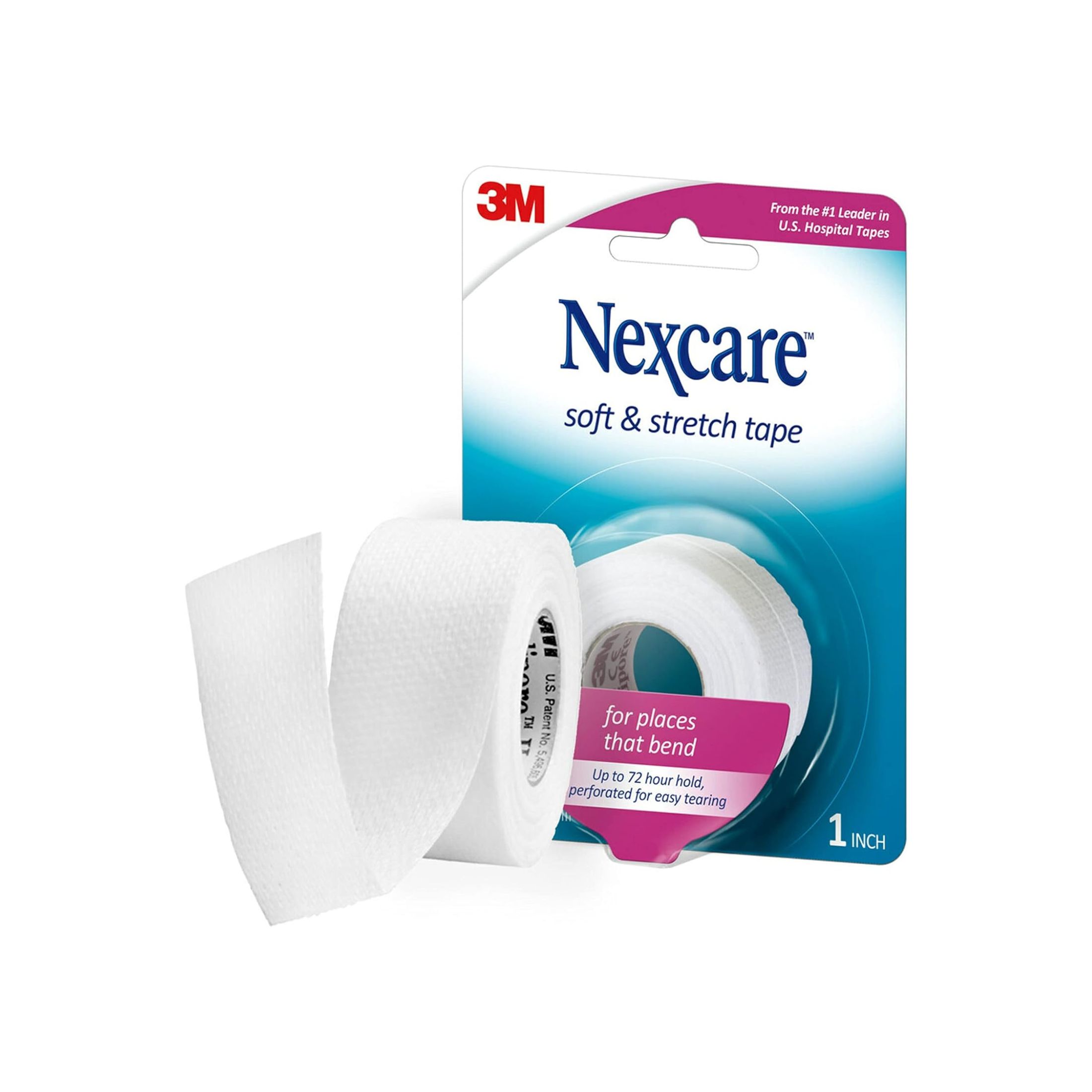 Nexcare Soft & Stretch Cloth First Aid Tape - 1 In X 6 Yds