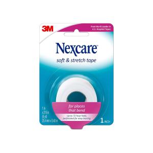 Nexcare Soft & Stretch Cloth First Aid Tape - 1 In X 6 Yds