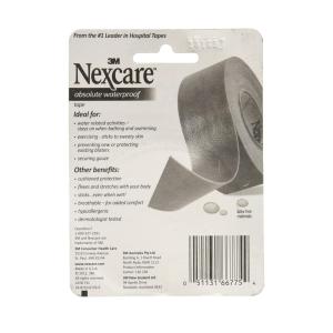 Nexcare Hospital Tape, Cushions, Absolute Waterproof, 1 Inch