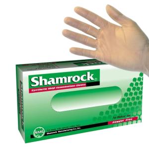Shamrock Vinyl Glove Pwd/f Md