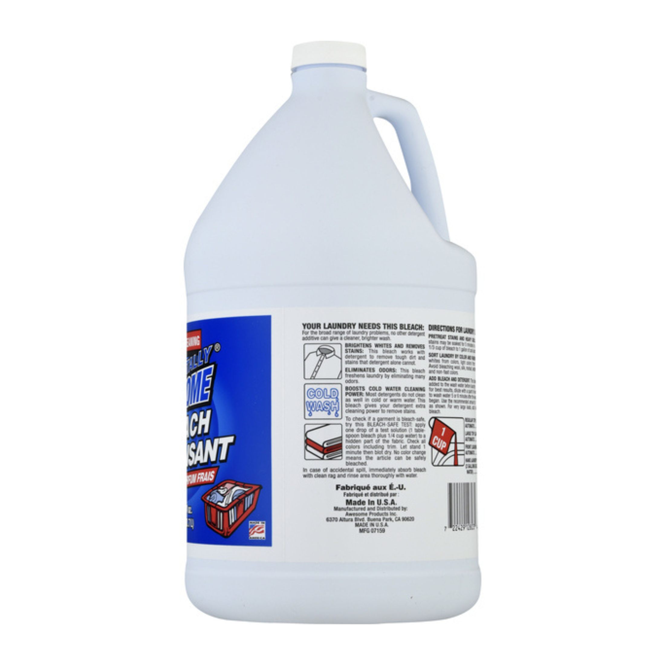 LA's TOTALLY AWESOME 094 Liquid Bleach, Fresh Scent, 96 Oz
