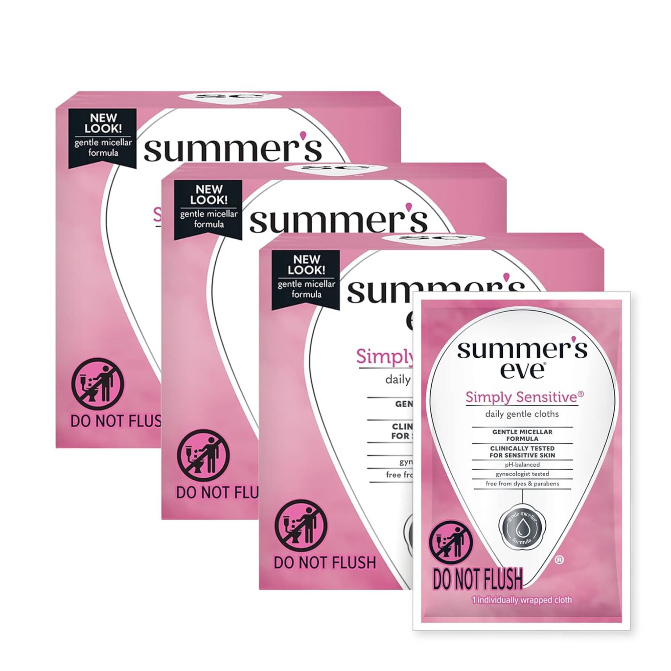 Summer's Eve Feminine Cleansing Cloths, Simply Sensitive Skin