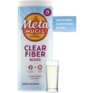Metamucil Clear Fiber Blend, Unflavored 11.6 Oz