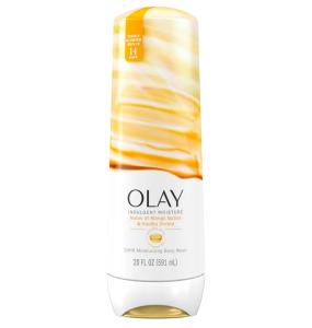Olay Indulgent Moisture Body Wash Infused With Vitamin B3 - Notes Of Mango Butter And Vanilla Orchid, 20 Fl Oz
