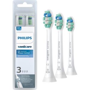 Philips Optimal Plaque Control Replacement Toothbrush Heads BrushSync Technology White