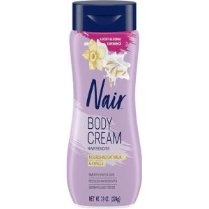 Nair Hair Remover, Body Cream, Nourishing Oat Milk & Vanilla
