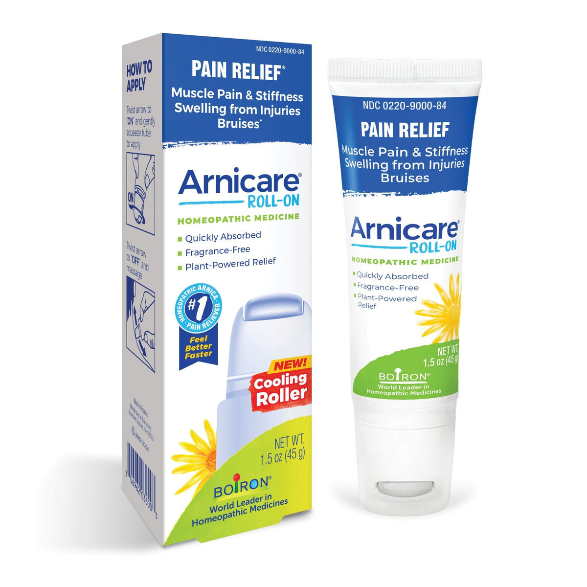 Boiron Arnicare Roll-On Single Pack (Metal Ball) 1.5 Oz Roll-on
