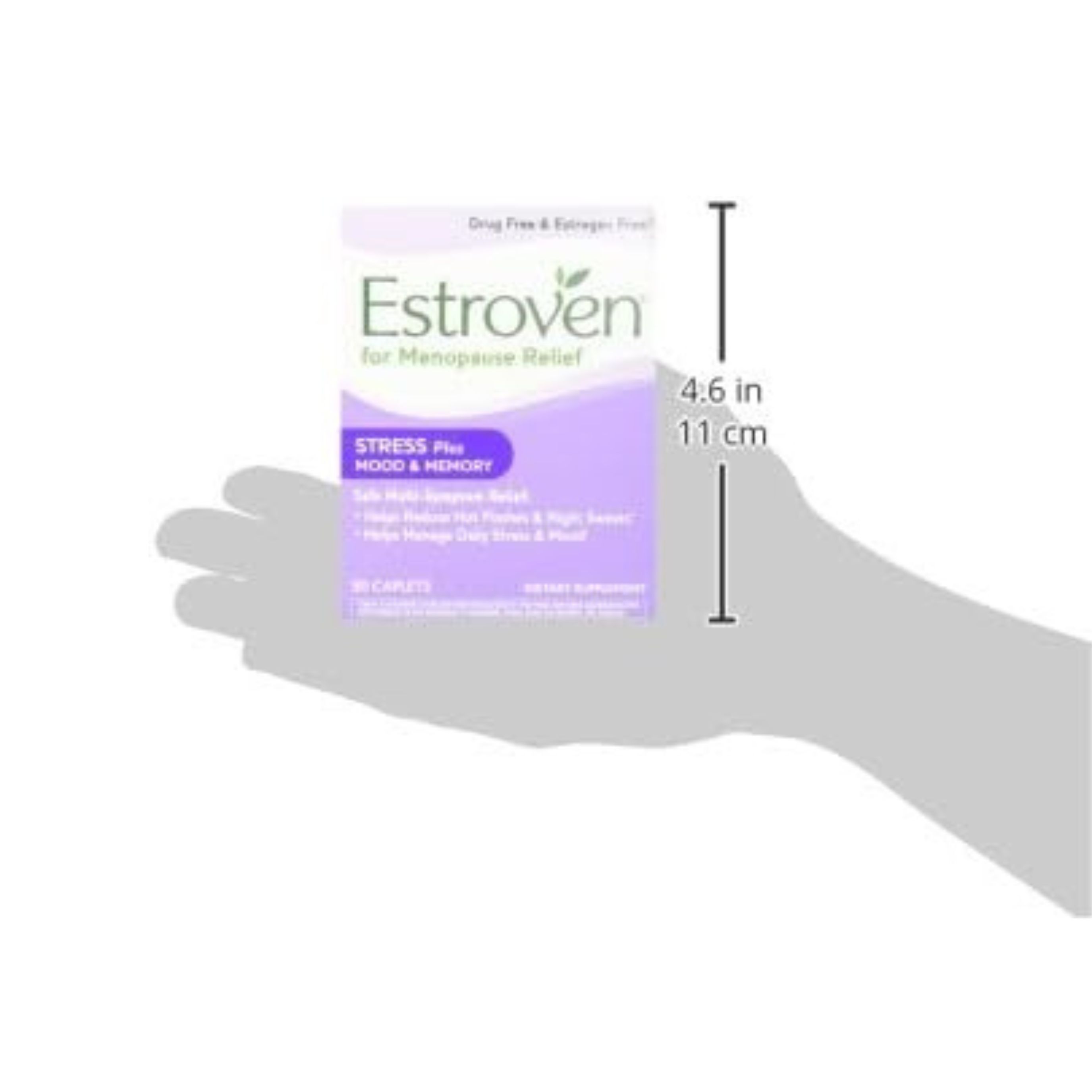 Estroven Menopause Relief, Stress Plus Mood & Memory, Caplets