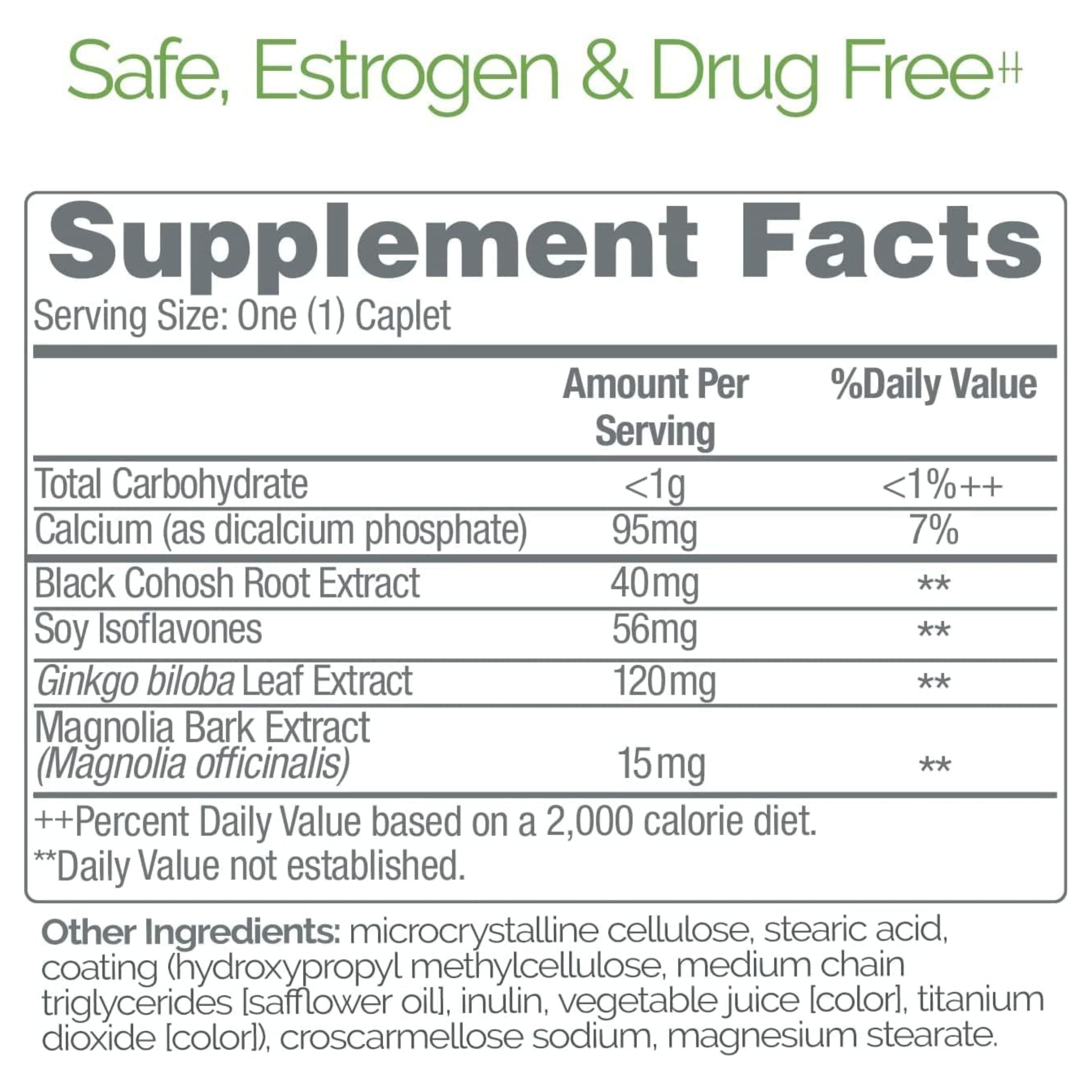 Estroven Menopause Relief, Stress Plus Mood & Memory, Caplets
