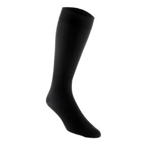 QCS Men's Medical Legwear Firm Black Medium - 1 Pair