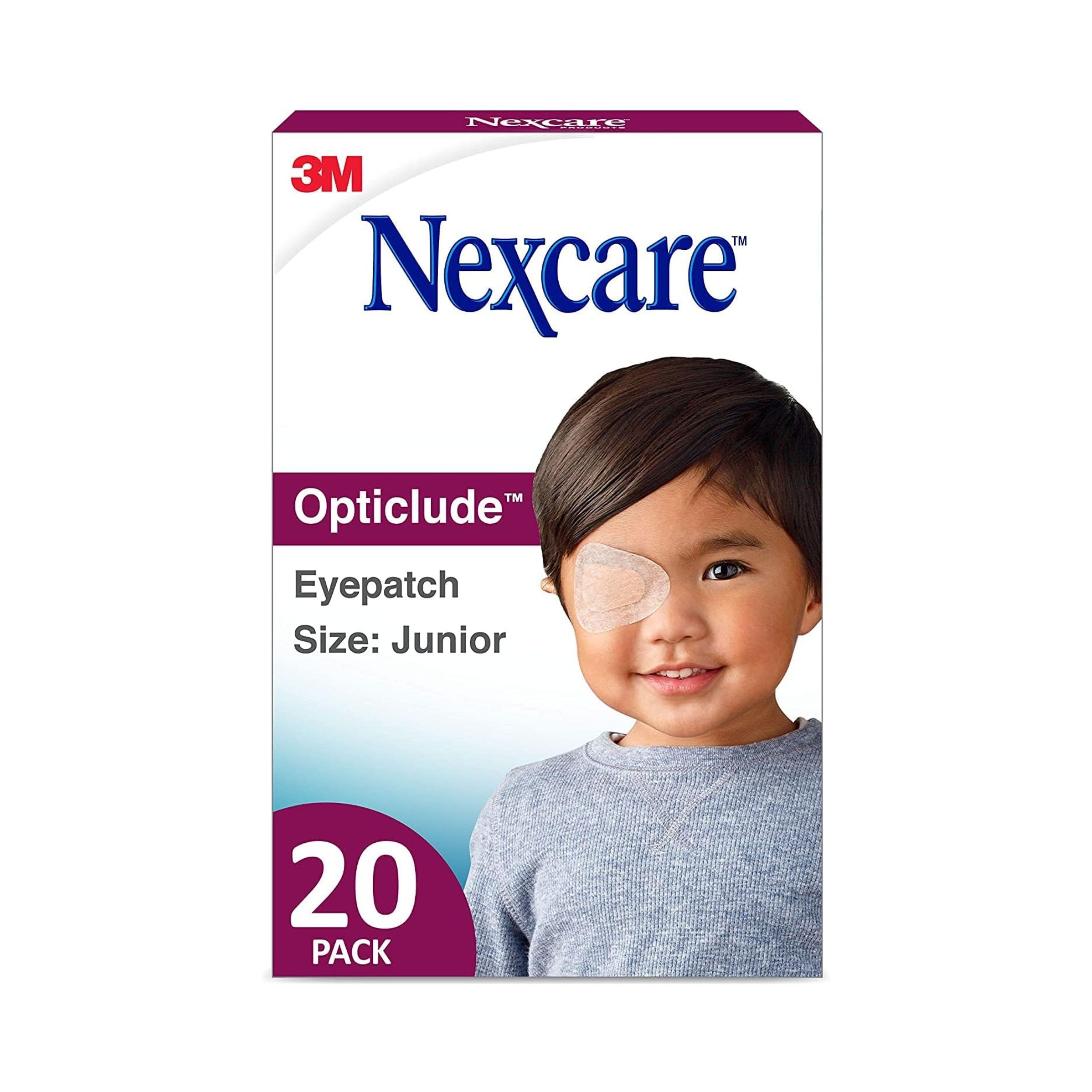 Nexcare Opticlude Orthoptic Eye Patches Junior Size