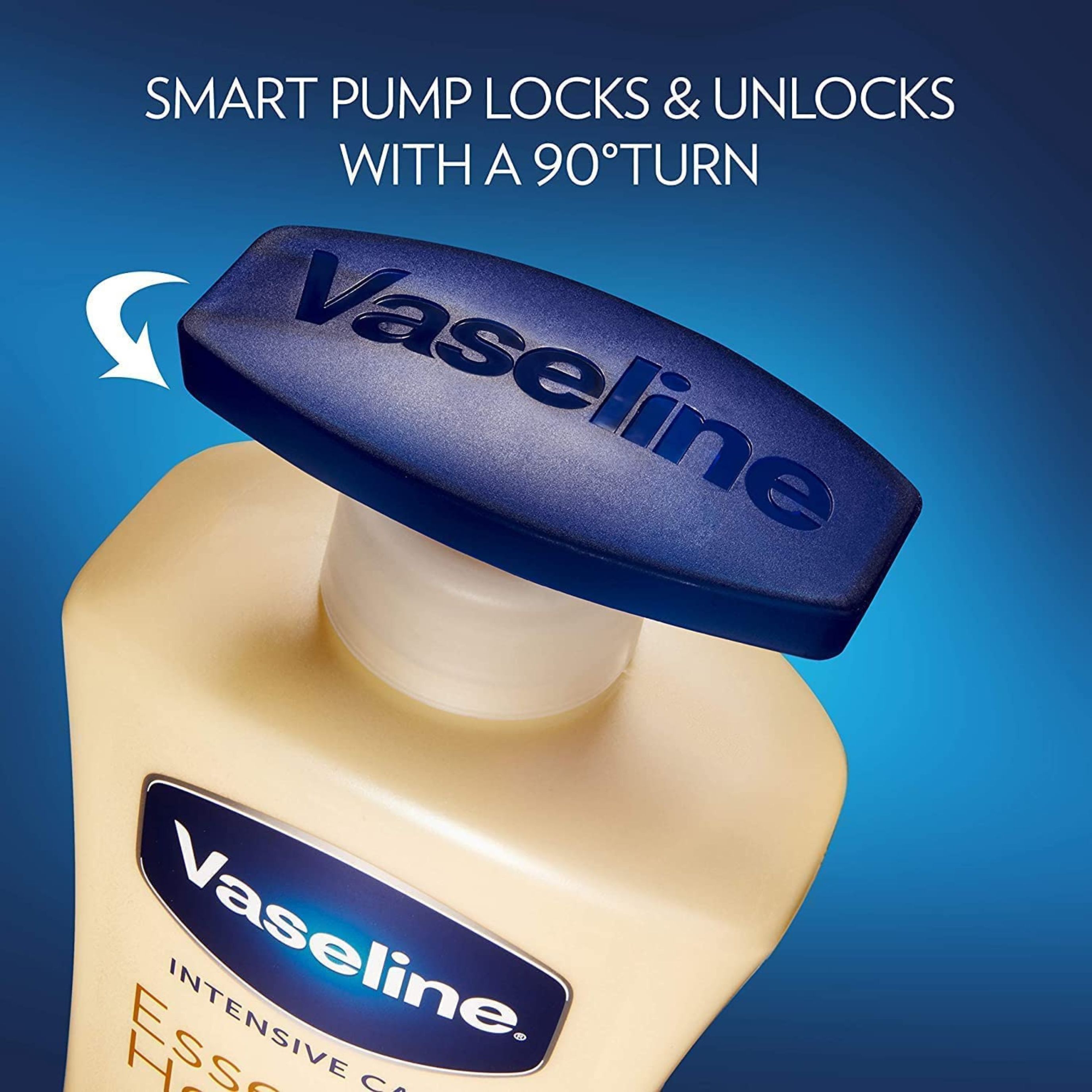 Vaseline Intensive Care Essential Healing Body Lotion, 20.3 Oz, Pump Bottle