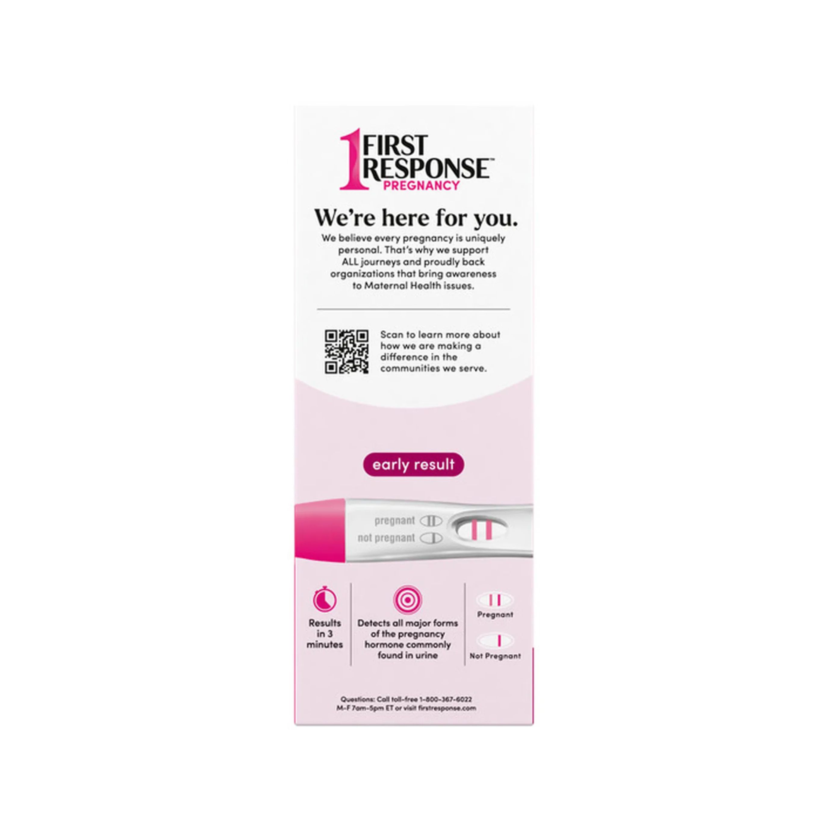 First Response Rapid Result Pregnancy Test - 2ct