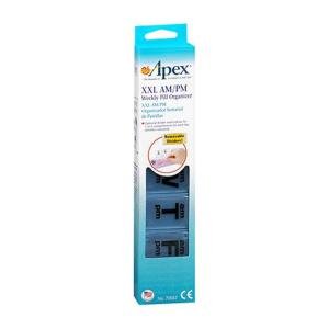 Apex Weekly Pill Organizer, XXL AM/PM