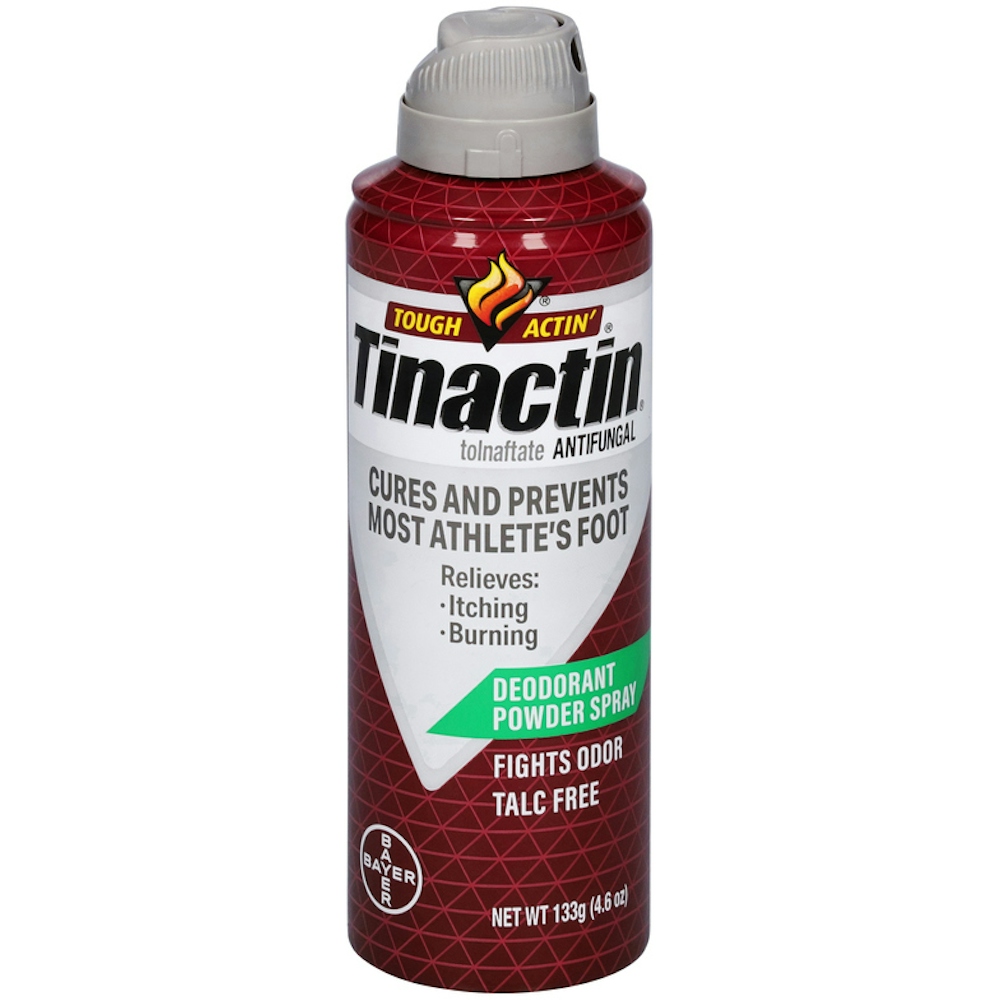 Tinactin Deodorant Powder Spray, Talc Free, Antifungal