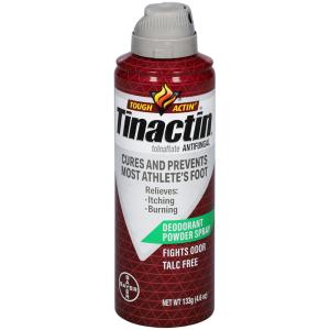 Tinactin Deodorant Powder Spray, Talc Free, Antifungal