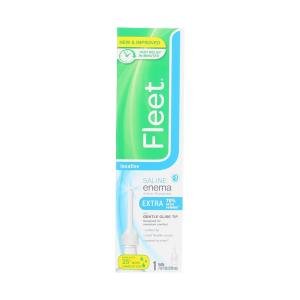 Fleet Laxative Saline Extra Enema For Adult Constipation, 7.8 Fl Oz, 1 Bottle