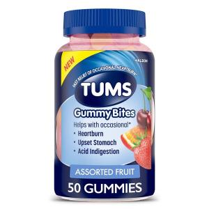 Tums Gummy Bites Assorted Fruit