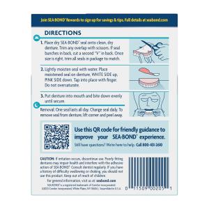 Sea Bond Denture Adhesive (Sold As BX/15)