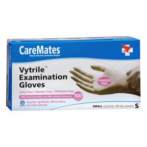 Caremates Vytrile Exam Gloves, Small