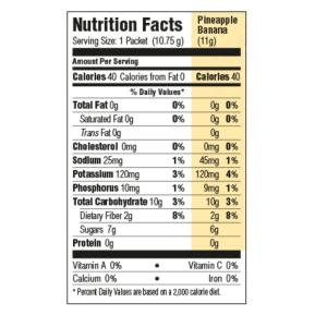Banatrol Plus Pack 11g - Oral & Tube Feeding Formula Banana