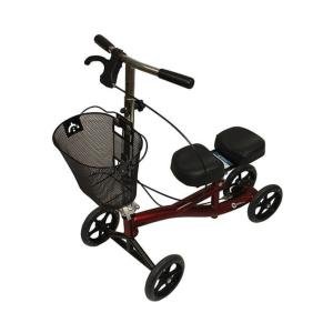 Roscoe Medical Basic Steel Knee Scooter Ros-Ksbg Burgundy