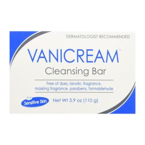 Vanicream Cleansing Bar For Sensitive Skin 3.9 Ounce