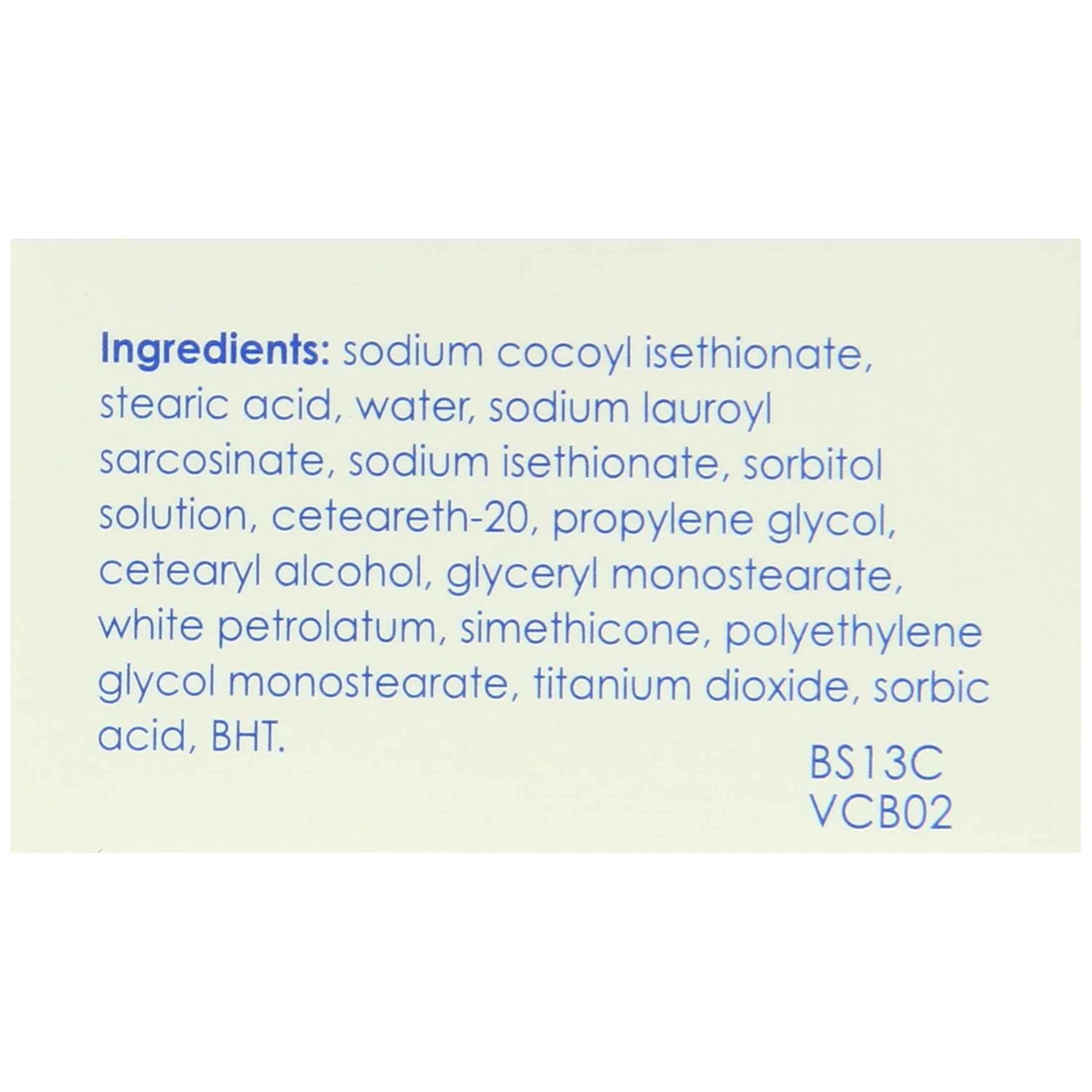 Vanicream Cleansing Bar For Sensitive Skin 3.9 Ounce
