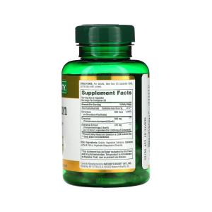 Nature's Bounty High Potency Cinnamon, 2000 Mg Plus Chromium Dietary Supplement Capsules