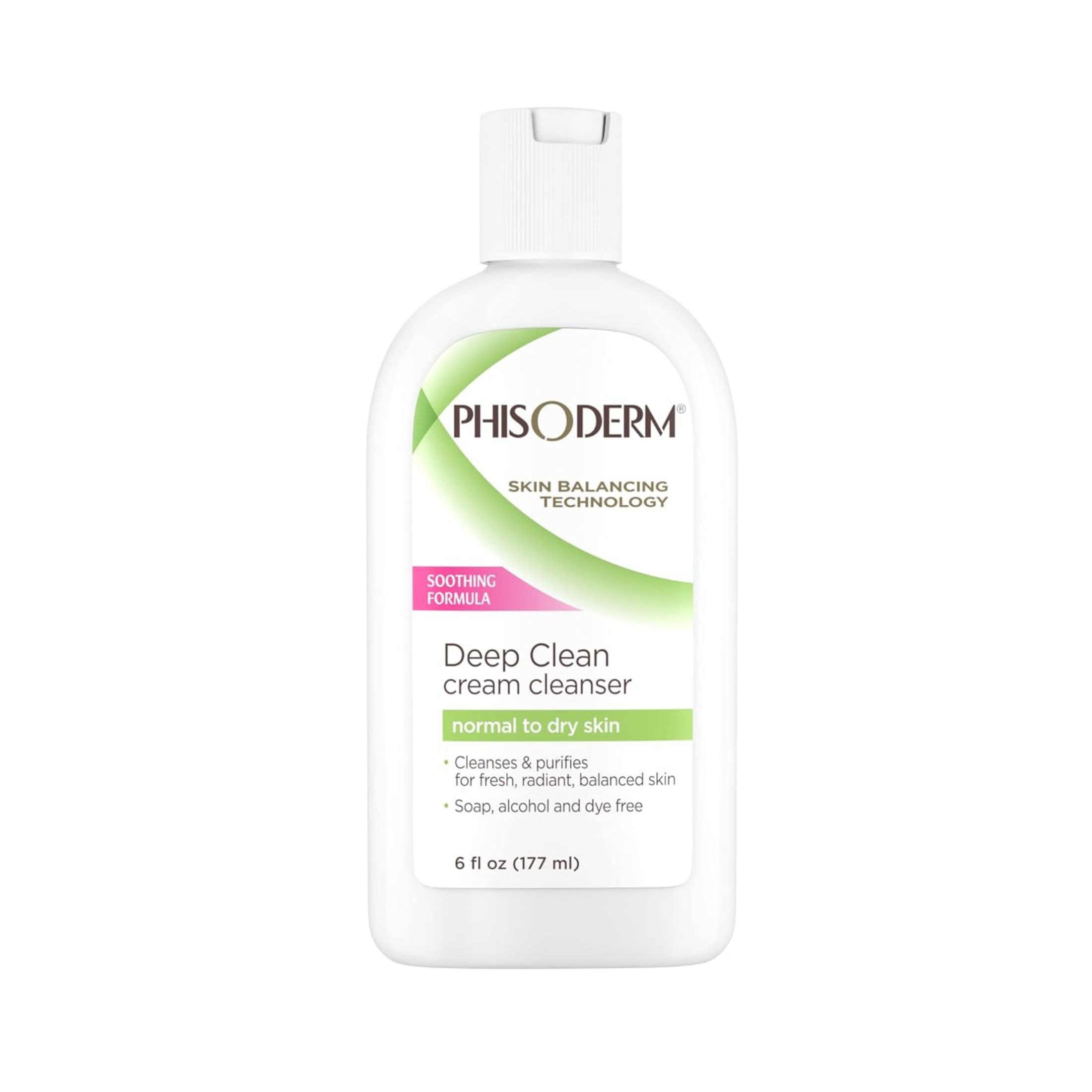 Phisoderm Cream Cleanser, Deep Cleaning, For Normal To Dry Skin